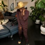 Renée Elise Goldsberry Instagram - He’s the kind of friend who hand crafts the most brilliant blue jean coat creation you’ve ever seen, paints old hats… to drape and crown his friends when they walk through the door... An inspiration, a prophet, and my friend for life. @rev.tyronetaylor A new dawn is rising.
