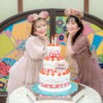 Rena Matsui Instagram - 🎂✨🧚 思い出投稿 あいにゃんのお誕生日をお祝いしたセレブレーションダイニング🩷 あいにゃんの大好きなミニーちゃんにとお友達にお祝いに駆けつけてもらいました💕🥺