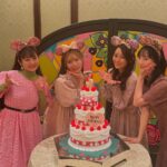 Rena Matsui Instagram - 🎂✨🧚 思い出投稿 あいにゃんのお誕生日をお祝いしたセレブレーションダイニング🩷 あいにゃんの大好きなミニーちゃんにとお友達にお祝いに駆けつけてもらいました💕🥺