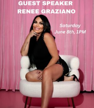 Renee Graziano Instagram - We are thrilled to announce that Renee Graziano, the fiery and inspiring star of VH1’s hit show “Mob Wives,” will be joining us as a guest speaker at our 1st Annual Sober Bash!

Renee’s journey from the streets of Staten Island to the world of reality TV is a testament to her strength and resilience. As a woman who has faced her share of challenges, including addiction and personal struggles, Renee has come out on top and is now dedicated to helping others find their path to recovery.

At our Sober Bash, Renee will share her powerful story of overcoming adversity and finding sobriety, inspiring us all to stay on the path to recovery and live our best lives. Don’t miss this incredible opportunity to hear from a true warrior and icon in the world of reality TV!

Join us for an unforgettable night of inspiration, connection, and celebration of sobriety. Get your tickets now and be a part of this special event!

LOCATION: JUNE 8TH( rain date June 9TH) 10-3PM RADDIN PARK SOUTH PEABODY MA 01960, GUEST SPEAKING BEGINS AT 1PM SHARP! 

FREE TICKETS: https://www.eventbrite.com/e/sober-bash-tickets-847316174487?utm_experiment=test_share_listing&aff=ebdsshios

#SoberBash #ReneeGraziano #MobWives #Sobriety #Recovery #peabodyma #boston