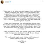 Renee Graziano Instagram - It sadly took the heart wrenching, video of @cassie for us as a community to stand up and shout PROTECT OUR WOMAN when we could’ve done something about this when it occurred instead of selling the video to the abuser !!! as a woman who has survived SA, DV and years mental and emotional abuse by the hand of someone who I let into my life doesn’t mean I or another person deserves to be treated like dirt. What’s even more unfortunate and bothers my soul until this day is the fact that I was screaming HELP as she was and it fell on deaf ears because my abuser was a man in position, a man in power and a man with physical strength that feared SO IN TURN I, WE BECOME COLLATERAL DAMAGE. So when someone tells you they are being abused it’s better to believe them then to deny, or blame or accuse them of being the problem, especially because the man is one of power, a friend , a business associate, and you are more concerned with losing your money than a woman losing her life !!!! As far as I’m concerned THE ONLY MAN OF POWER IS MY GOD!!!!