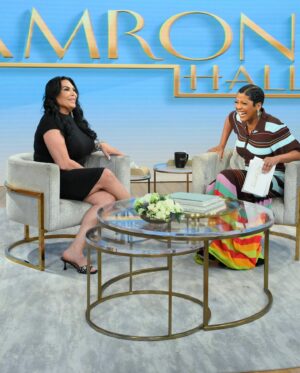 Renee Graziano Instagram - Here’s some more fun and fabulous photos from my appearance on the @tamronhallshow yesterday 😍 Great interview amazing audience And Tamron was super sweet, kind, and compassionate ❤️🙏
.
#reneegraziano #tamronhall #mobwives #sober #myjourney #grateful #godisgood #blessed #interview #truth #life #living #soberlife #igdaily #instagood #payitforward