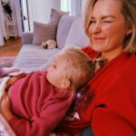 Renee Paquette Instagram - Snoring dogs. Snoring husband. Cuddly baby. These are the best days ♥️