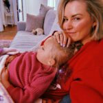 Renee Paquette Instagram - Snoring dogs. Snoring husband. Cuddly baby. These are the best days ♥️