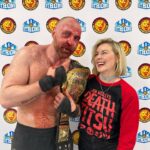 Renee Paquette Instagram - The NEW IWGP World Heavyweight Champ!!!!! History maker. Proud wife moment ❤️👊🏼 @jonmoxley @njpw_global