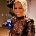 Renee Paquette Instagram - Sequins and sleeves! Full Gear. LA. AEW.
