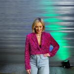 Renee Paquette Instagram - Can’t stop won’t stop with the pink. 💞