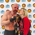 Renee Paquette Instagram - The NEW IWGP World Heavyweight Champ!!!!! History maker. Proud wife moment ❤️👊🏼 @jonmoxley @njpw_global