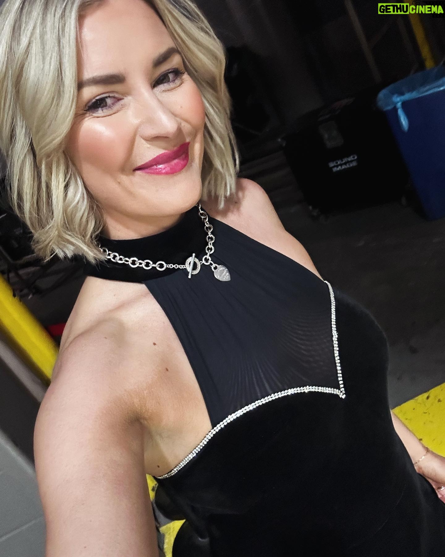 Renee Paquette Instagram - We love a walking blurry fit check. See ya on Collision! @saylorny