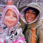 Renee Paquette Instagram - Anna and Elsa who??? ❄️ ❄️ ❄️