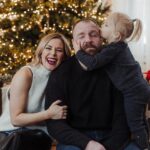 Renee Paquette Instagram - Have I mentioned how much I love when worlds collide?? Meet @reneepaquette and @jonmoxley family! Their sweet little girl was such a trooper through this session and it was so much fun spending time with their family! Their beautiful little girl definitely stole the show! 🎁🎄 Shoutout to @studio821_ for providing a last min space to be able to get both outdoor and indoor images during these cold temps 🥶🌡️