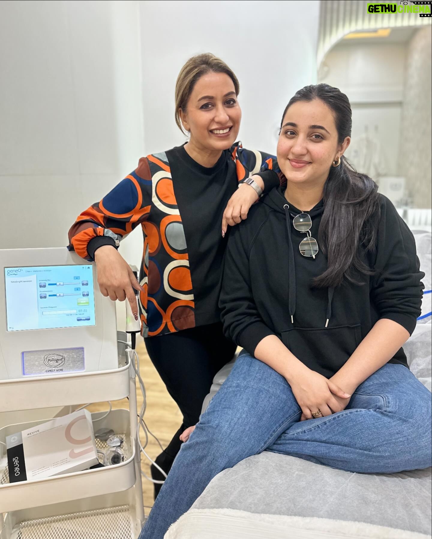 Revathi Pillai Instagram - It was pampering day for me. @cutis.in and @drapratimgoel helped me through my journey of getting a clear skin and now working to make it even better with great exfoliation with oxygeneo treatment.