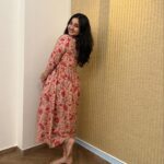 Revathi Pillai Instagram - the pink season has come🎀🌸🩷🦩🌷 . wearing @rustorangedotcom