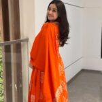 Revathi Pillai Instagram - On my way to get my dupatta in his watch👉🏻👈🏻 . Wearing @rustorangedotcom