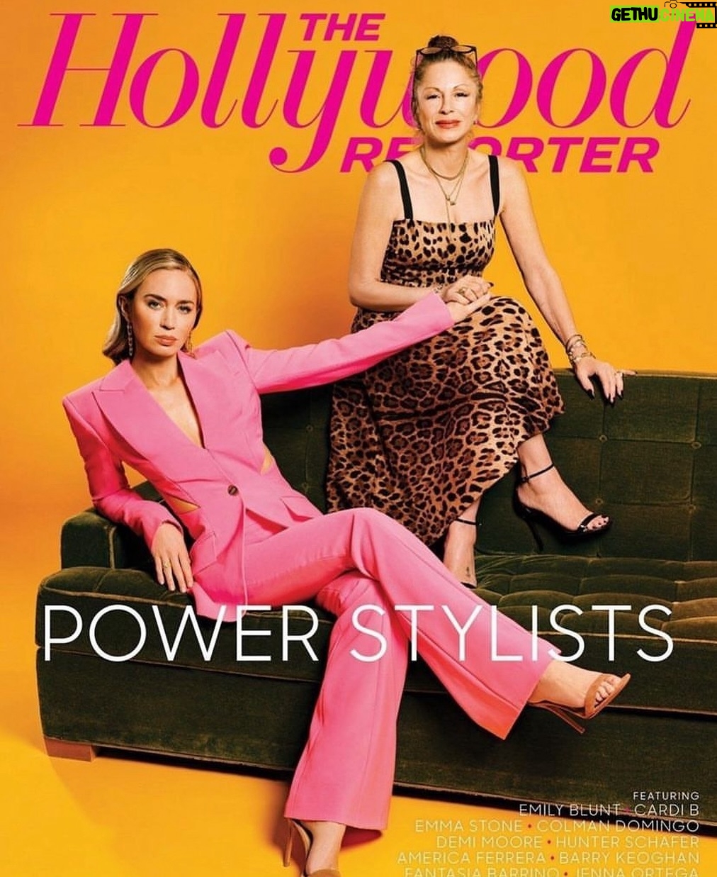 Rhea Seehorn Instagram - Beautiful piece on the beautifully talented @highheelprncess — who I’m lucky enough to call my friend and stylist, with the magnificent, @emilybluntofficial !
