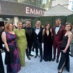 Rhea Seehorn Instagram - Sometimes it takes me a minute, or many more, to just sit with an experience or a moment, before I can post it—-or figure out how I want to post it — or let go enough, to post it—-knowing people may say, well…anything. But… A couple of weeks ago, I got to go to the Emmy’s again, I got to be dressed and made up by the best in the business, and I got to be a nominee listed among some of my favorite performers in stellar performances (CONGRATULATIONS @jennifercoolidge !) . I got to be part of a show that was nominated where #PeterGould stuck the seemingly impossible ending. I got to clap so hard for one of the best actors in the whole word, @therealbobodenkirk , until my hands hurt. And I got to have a reunion with many of my #BetterCallSaul family members that I love dearly. We did not take enough pics together because we were hugging or eating the whole time. It was joyous, and also teary; our last “hurrah” out together. If I had gotten to go up on the stage, I would’ve thanked all these people, plus my crew, my family, my friends, @amc_tv , @sony and…. my fans. You have all been extraordinarily perceptive of the storytelling, vocal supporters of our show, and kind and generous to me. Sooo….with some tears, I say, thank you. xo PS: Last picture is when Graham and I couldn’t get back in on a commercial break. But I got to take my shoes off and breeeeeeeeathe.