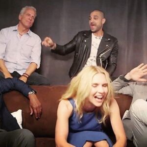 Rhea Seehorn Instagram - I’m celebrating (and missing) my old roomie today! 
HAPPY BIRTHDAY TO THE AMAZING @mrpatrickfabian !
I love you to pieces, & you, clearly, make me laugh my ass off. ❤️