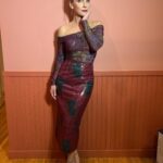 Rhea Seehorn Instagram - Had such a blast this weekend at the BAFTA Tea Party, MPTF Evening Before Event, and the AMC Awards Brunch. Now off to the Emmys! Hair: @matthewstylist Makeup: @kmannmakeup Styling: @highheelprncess All dresses: @markarian_nyc