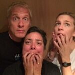 Rhea Seehorn Instagram - I’m celebrating (and missing) my old roomie today! HAPPY BIRTHDAY TO THE AMAZING @mrpatrickfabian ! I love you to pieces, & you, clearly, make me laugh my ass off. ❤️