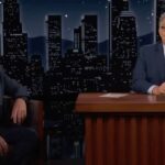 Rhea Seehorn Instagram - Had a GREAT time visiting @jimmykimmellive & chatting with @alfranken & @therealbobodenkirk ! And, no, I did not talk over Bob’s whole segment, he was on before me! Watch the whole episode (with the amazing @katieporteroc & @loslobos , too!) on the #jimmykimmellive YouTube channel ! Thanks for having me! And thank you @peggyhartanto , @sarahflint_nyc , & @highheelprncess for my outfit; @storyofmailife & @matthewstylist for my m/u & hair!
