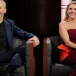 Rhea Seehorn Instagram - Had a GREAT time visiting @jimmykimmellive & chatting with @alfranken & @therealbobodenkirk ! And, no, I did not talk over Bob’s whole segment, he was on before me! Watch the whole episode (with the amazing @katieporteroc & @loslobos , too!) on the #jimmykimmellive YouTube channel ! Thanks for having me! And thank you @peggyhartanto , @sarahflint_nyc , & @highheelprncess for my outfit; @storyofmailife & @matthewstylist for my m/u & hair!