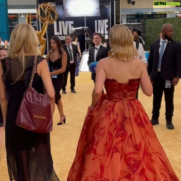 Rhea Seehorn Instagram - Aaaaaaand…. along with the best partner ever, I got to meet, cheer on, dance with, & celebrate some of the brightest lights in the biz. THANK YOU to everyone that took the time to come up to me & congratulate me or say a kind word. And thank you to #AlissaVradenburg @untitledentertainmentagency , #RandiRoss, my team at @unitedtalent , @whatsupbabyruth , @kendallhein , @viewpoint.pr , @highheelprncess for being tireless supporters, conductors, & architects of me & this beautiful Emmy campaign season. ❤️❤️❤️❤️❤️❤️❤️❤️❤️