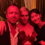 Rhea Seehorn Instagram - The #BCS Family had so much (sweaty) fun taking that #Emmy yellow carpet by (sweaty) storm!!! Thank you to the @televisionacad for all our @bettercallsaulamc nominations & congrats to the award winners!!! I love, love, loved my @georgeschakraofficial dress, beautiful gold (comfortable) heels by @sarahflint_nyc , otherworldly jewelry by @lorraineschwartz , and a super cool modern take on old Hollywood glamour hair & makeup by @matthewstylist & @kayleenmcadams . Thank you @highheelprncess for the impeccable styling & @whatsupbabyruth @kendallhein & @viewpoint & @amc_tv for an incredible couple of months/years leading me here! xxoo