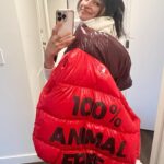 Richa Shukla Moorjani Instagram - All 10 episodes of @fargo installment 5 are now streaming on @hulu 🥹 go watch and then enjoy this BTS Shoutouts: Slide 4- real life superwoman/cop I had the privilege of shadowing before shooting 🙏🏽👮🏽 @rumbleboxing @frisofokkinga_pt for helping me to feel strong and badass 🥊 @save_the_duck @noizeoriginal @wuxly__ for keeping me warm without harming a single animal 🌱 ❄️ my baby 🐶 for braving the 6 month long winter , and @canadapooch for keeping him cozy 🥶