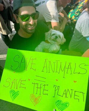 Richa Shukla Moorjani Instagram - Thoughts on #earthday today…I am not a pessimist and I truly have so much hope for the future, especially when I see the every day brave heroes/activists all around us who are on the frontlines making this world a better place. But I’m REALLY finding it impossible these days to navigate existing in a world and society that would choose money, power and personal gain over the blatant suffering, pain and violence towards living beings, both people and non-human animals- all while the very land that sustains us is perishing. The selective activism/empathy is deeply disturbing and something I will never be able to wrap my head around. The worst part being -whether knowingly or unknowingly I am complicit in all of it by simply being alive and participating in a system that uses my tax dollars to decimate this planet and destroy life. To me, all of the beauty in this miracle that we call our home is increasingly becoming overshadowed by the ignorance, greed and total disconnect between humanity and the natural world. It breaks my heart every single day to witness the utter disregard for the lives of those we somehow feel are less important or valuable than ours. 

When will we learn that violence is never the answer and only in the interest of our governments? When will we collectively become awakened to the horror behind our broken food system that is slowly killing all of us while corporations profit from it? What will it take for humanity to see the light and divinity that exists in every sentient being? 

Dear Mother Earth, I am so sorry for what we do to you. How we treat all of your magnificent inhabitants that you nurture, support and love unconditionally. I will personally try my best to do better every day in every conscious choice I make, to use my voice and my art responsibly. I have so much to learn, and I know I must prioritize my connection to you over all else. Thank you for teaching us what truly matters- even if you have to send us giant wake up calls again and again to get the message across. Please hang in there while we learn to embrace our interconnectedness. I believe we will get there sooner than later, because we have no other option. 💚