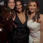 Richa Shukla Moorjani Instagram - Thank you @goldhouseco for continuously championing multicultural storytelling and for reminding us that we belong. Huge congrats to all the beautiful talented artists from our communities being recognized for their brilliance at the Oscars this year. 🥂 Outfit @sachinandbabi Jewelry @shopharshaambady Clutch @giarite @styledbyambika 🤎