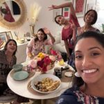 Richa Shukla Moorjani Instagram - 2023 was mostly the first pic but I don’t take any of the moments of joy and health for granted 🖤 May we all never forget what we got through and/or stood by and witnessed in 2023, May we stand taller and make our voices louder and let 2024 be the year where all beings everywhere are free from violence and oppression 🙏🏽 - Song: @triojoubran one of my favorite traditional Palestinian music bands ✨