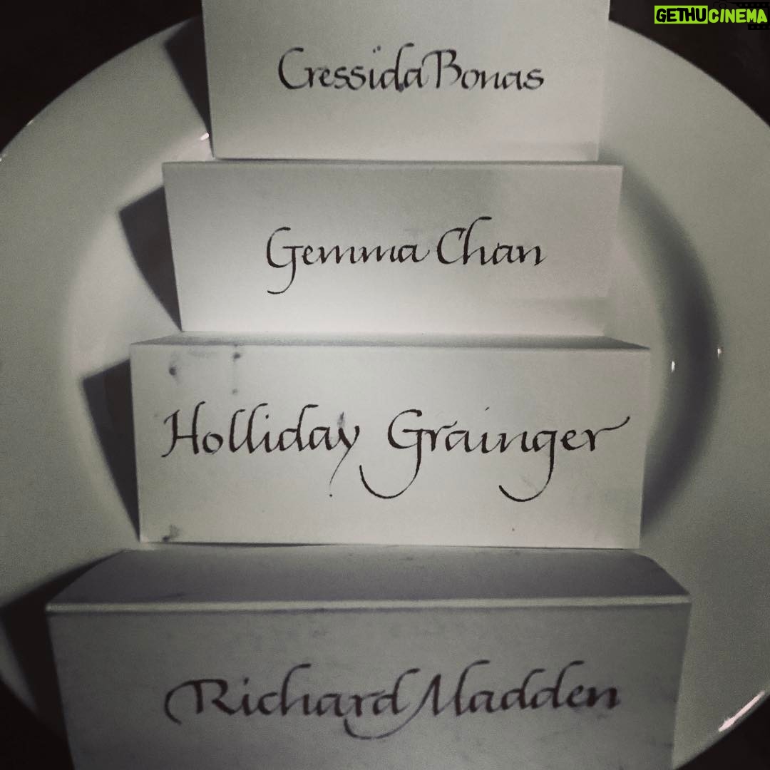 Richard Madden Instagram - Dreamy. @gemma_chan @cressida_bonas