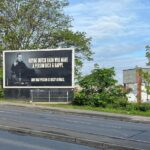 Ricky Gervais Instagram – @rickygervais posted this image which we decided to turn into a billboard. And we couldn’t think of a better place to put this than Slough 🙈
