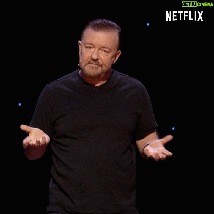 Ricky Gervais - 143.7K Likes - The award winning, record breaking #SuperNature now streaming on Netflix.