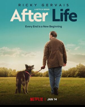 Ricky Gervais Instagram - Official Artwork for #AfterLife3