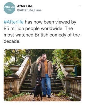 Ricky Gervais Instagram - Officially delivered season 3 to Netflix yesterday. Now all they have to do is translate it into 160 languages 😂