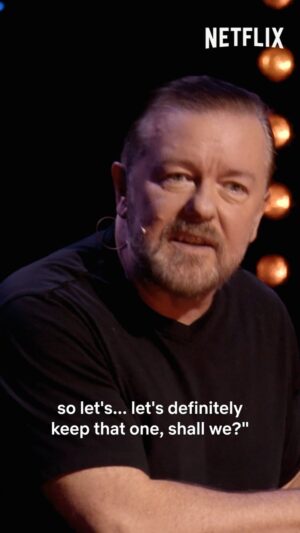 Ricky Gervais Instagram - 👀 @rickygervais