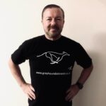 Ricky Gervais Instagram - I designed a T-Shirt for www.greyhoundsinneed.co.uk