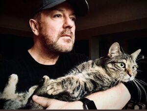 Ricky Gervais Instagram - “Look Pickle, Idiots, everywhere!”