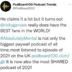 Ricky Gervais Instagram - 🙏
