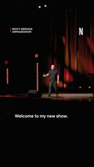 Ricky Gervais Instagram - Merry Christmas! #Armageddon is now streaming on Netflix.