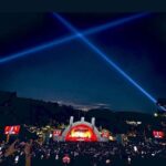 Ricky Gervais Instagram – That time I played a packed out Hollywood Fucking Bowl. #Armageddon