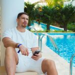 Rico Verhoeven Instagram - Work never takes a vacation 🤣 It’s always right there. I try to chill and relax as much as I can but I have to stay connected with all the business back home.