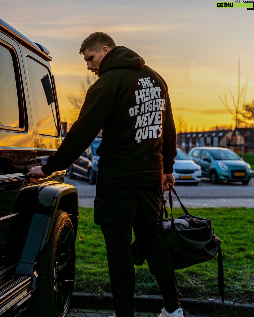 Rico Verhoeven Instagram - ‼️NEW MERCH DROP‼️ Do you know a real fighter? Somebody that never gives up, always keeps pushing to be a better version of themselves. No matter how hard life knocks this person down they keep getting up and perseveres. Being a fighter is something that’s inside of us: * Someone battling a disease * Someone working for that promotion * but also someone that’s taking care of the kids and making sure every runs smooth when everybody gets home. Life is a fight and we’re all fighters just make sure you never quit. -RV- Available: Shop.ricoverhoeven.com 📸 by @studiounknown.nl