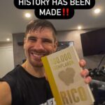 Rico Verhoeven Instagram - ‼️WOW‼️ We made history by being the best selling sports biography EVER in The Netherlands 😱🤯 with over a 100.000 copies……OMG I couldn’t be more thankful and I hope I’ve inspired so many of y’all. Also a big thanks to the writer @leon.verdonschot for writing the story in such an amazing way and the publisher @overamstel_uitgevers for convincing me to do it. 🙏🏻💪🏻 Blessed ❤️
