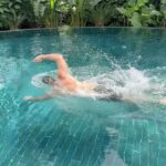 Rico Verhoeven Instagram – This is the swim workout 🙄🤣 I know it needs some work….but I’m trying 🤪