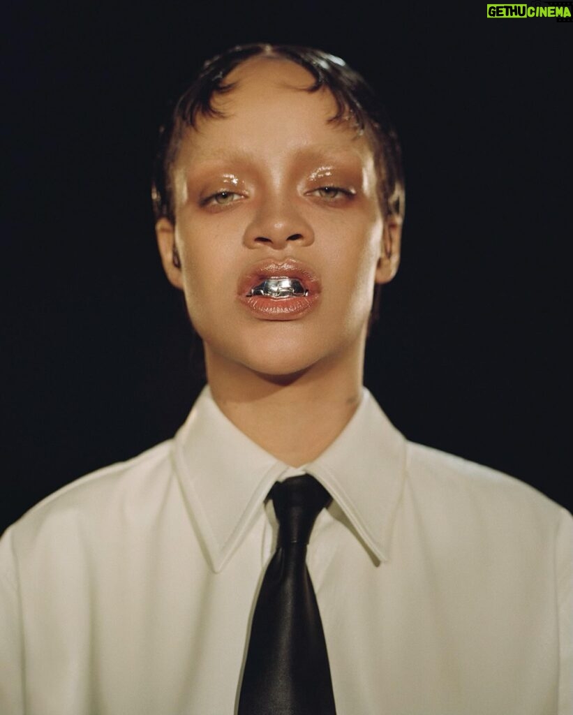 Rihanna Instagram - tortured by @melzy917 read our interview @interviewmag