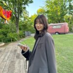 Rika Adachi Instagram - あたたかいのか寒いのか よくわからない季節突入ですが… でも寒すぎず暑すぎずこれぐらいが好きです🥰
