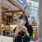 Rika Adachi Instagram - この色合いかわいい🩵
