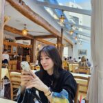 Rika Adachi Instagram - この色合いかわいい🩵